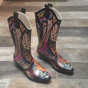 Nature breeze rain boots